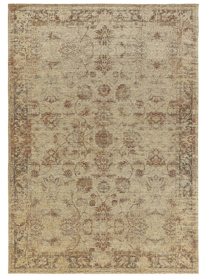 Flachgewebeteppich Frencie Beige