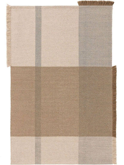 Wollteppich Harper Beige